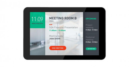 Ecran profesional touch Philips 10", 1280x800, 24/7, 300nit, panel VA 8bit, E-LED, 30ms, contrast static 800:1, Android 8.1, CMND&Play, CPU RK3288, RAM 2GB, stocare 8GB. Conectivitate: WiFi, 1xUSB, 1x (PoE)LAN, -RS232C, 1xHDMI , 1xAudio Out. Sticla