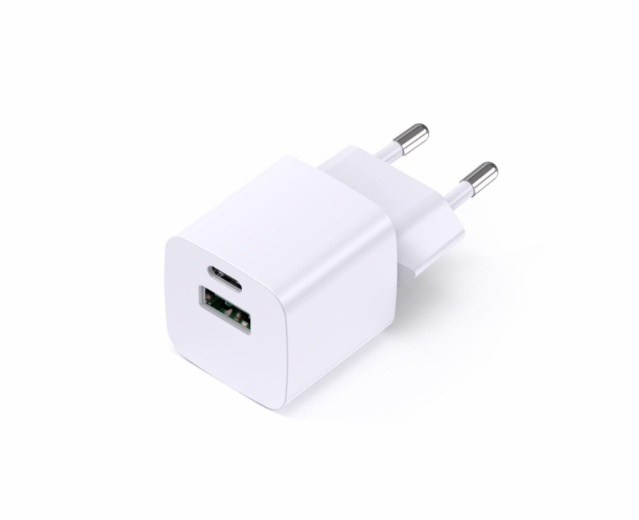 INCARCATOR SERIOUX 30W USB-C &amp; USB-A de perete, Alimentator/încărcător cu USB, Ieșire USB-C: USB-C: 5V/3A, 9V/3A, 12V/2,5A, 15V/2,0A, 20V1,5A (30W) PPS: 3,3V-11V/3,0A, 3,3V-16,0V/2,0A (33W), USB-A: 5V/3A, 9V/2A, 12V/1,5A (18W) USB-C+USB-A: 5V/3A (15W) - Img 3
