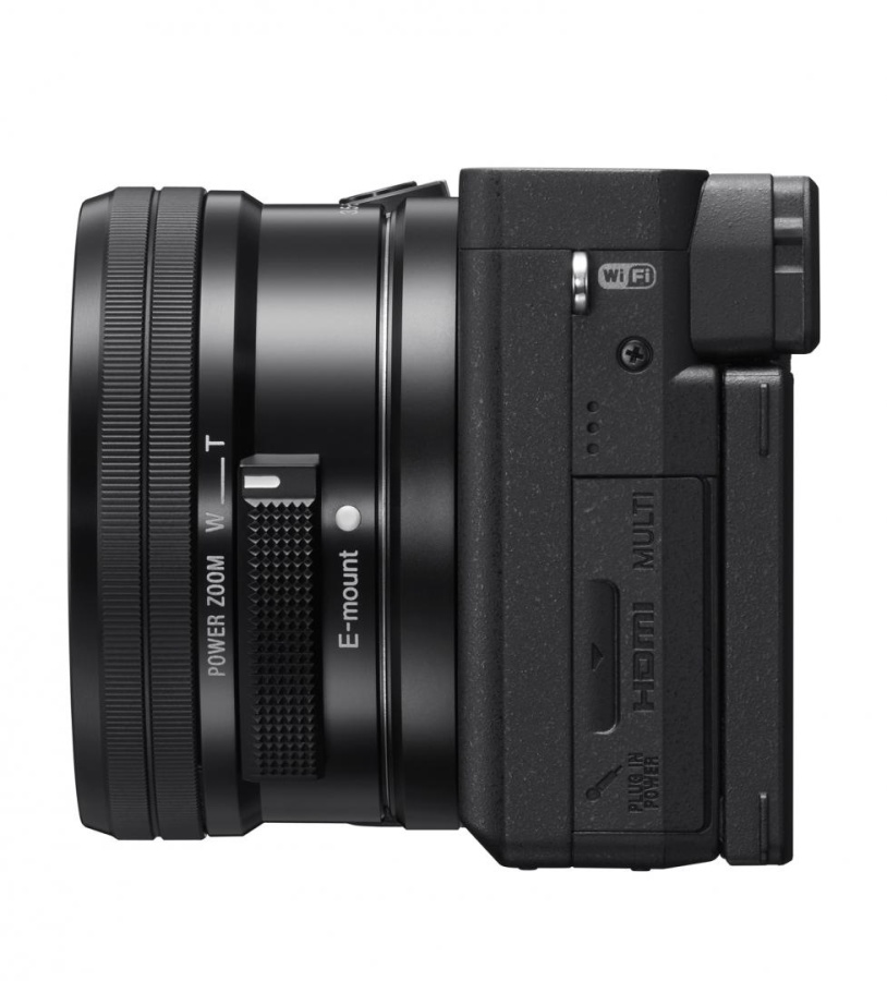 Kit SONY Alpha A6400 Mirrorless 24.2MP, ISO 32000 (Extins: 102400), 1/4000s, 4K @30fps, SD/SDHC/SDXC, Rafala 11cps, WiFi/Bluetooth/NFC, Senzor APS-C, Montura Sony E, Obiectiv 16-50mm, F3.5-5.6 - Img 6