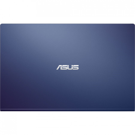 Laptop ASUS X515EA-BQ850, 15.6-inch, FHD (1920 x 1080) 16:9, IPS-level, i3-1115G4, Intel(R) UHD Graphics, 4GB DDR4 on board + 4GB DDR4 SO-DIMM, Plastic, Peacock Blue, Without.OS, 2 years
