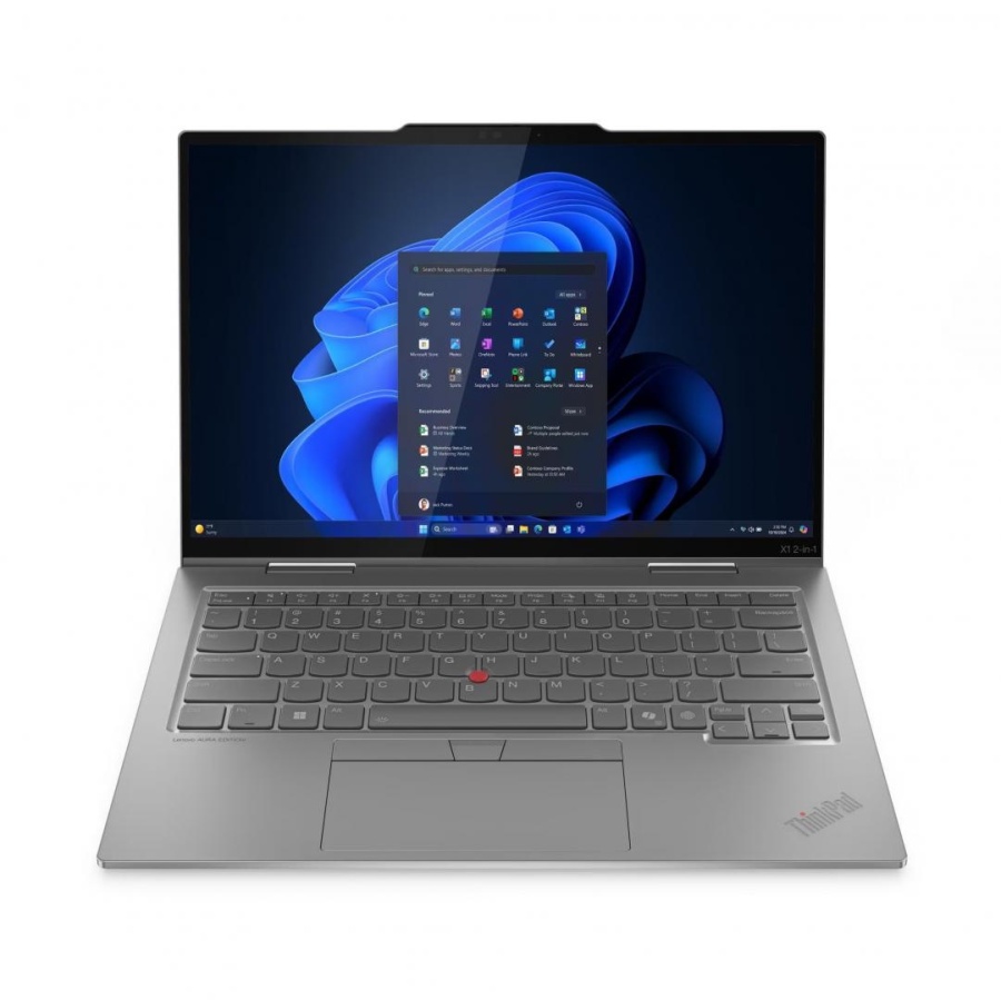 Laptop Business Lenovo ThinkPad X1 2-in-1 Gen 10 Aura Edition, cu procesor Intel Core Ultra 7 265U, 14'' OLED Touch, 64 GB LPDDR5x, 2 TB SSD, Intel Graphics, Windows 11 Pro - Img 9