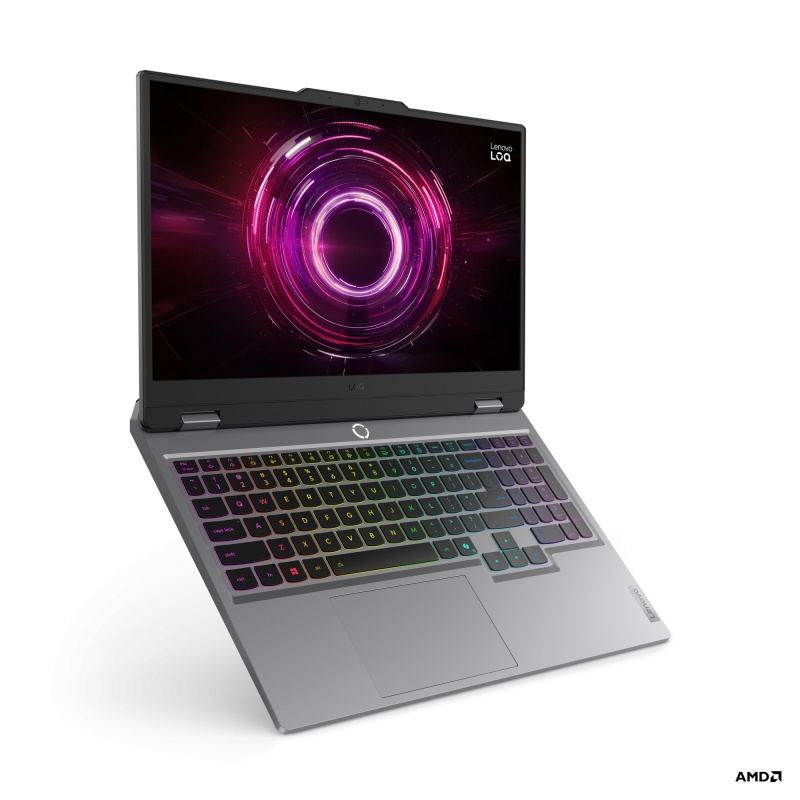 Laptop Lenovo Gaming LOQ 15AHP10, 15.6" FHD (1920x1080) IPS 300nits Anti-glare, 100% sRGB, 144Hz, G-SYNC®, AMD Ryzen™ 7 250 (8C / 16T, 3.3 / 5.1GHz, 8MB L2 / 16MB L3), video NVIDIA® GeForce RTX™ 5060 8GB GDDR7, Boost Clock 2497MHz, TGP 100W, 572 AI TOPS, - Img 9