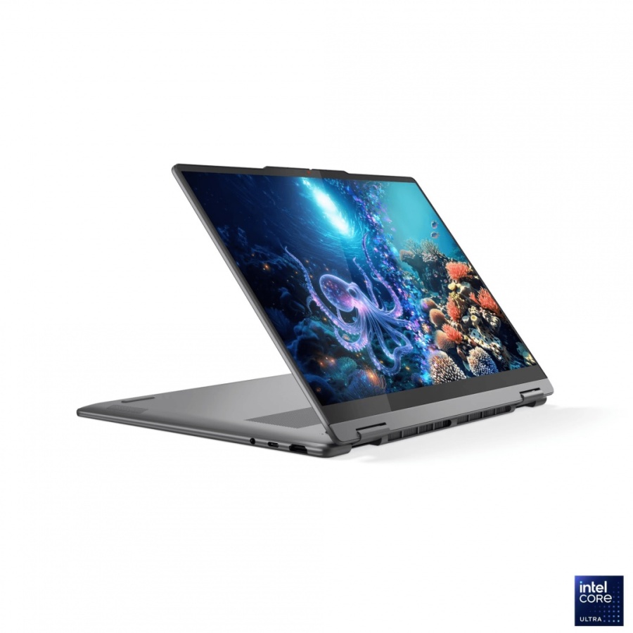 Laptop Lenovo Yoga 7 2-in-1 14ILL10, 14" 2.8K WQXGA+ (2880x1800) OLED 1100nits (peak) / 500nits (typical) Glossy / Anti-fingerprint, 100% DCI-P3, 120Hz, Dolby Vision®, TÜV Low Blue Light, DisplayHDR™ True Black 1000, Glass, Touch, Intel® Core Ultra 7 - Img 8