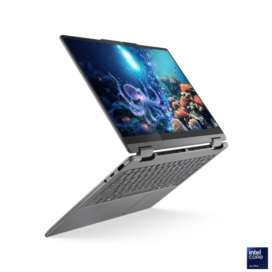 Laptop Lenovo Yoga 7 2-in-1 14ILL10, 14" 2.8K WQXGA+ (2880x1800) OLED 1100nits (peak) / 500nits (typical) Glossy / Anti-fingerprint, 100% DCI-P3, 120Hz, Dolby Vision®, TÜV Low Blue Light, DisplayHDR™ True Black 1000, Glass, Touch, Intel® Core Ultra 7 - Img 7
