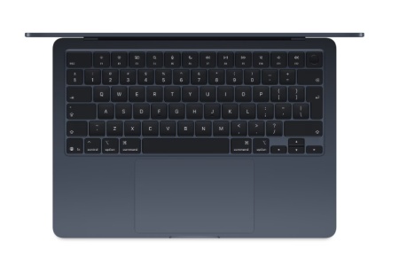 MacBook Air 13.6&quot; Retina/Apple M4 (CPU 10-core, GPU 10-core, Neural Engine 16-core)/16GB/512GB - Midnight - INT KB (2025) 35W USB‑C - Img 2