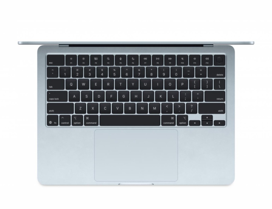 MacBook Air 13.6" Retina/Apple M4 (CPU 10-core, GPU 10-core, Neural Engine16-core)/32GB/2TB - Sky Blue - INT KB (2025) (Cto from MC6V4RO/A) - Img 2