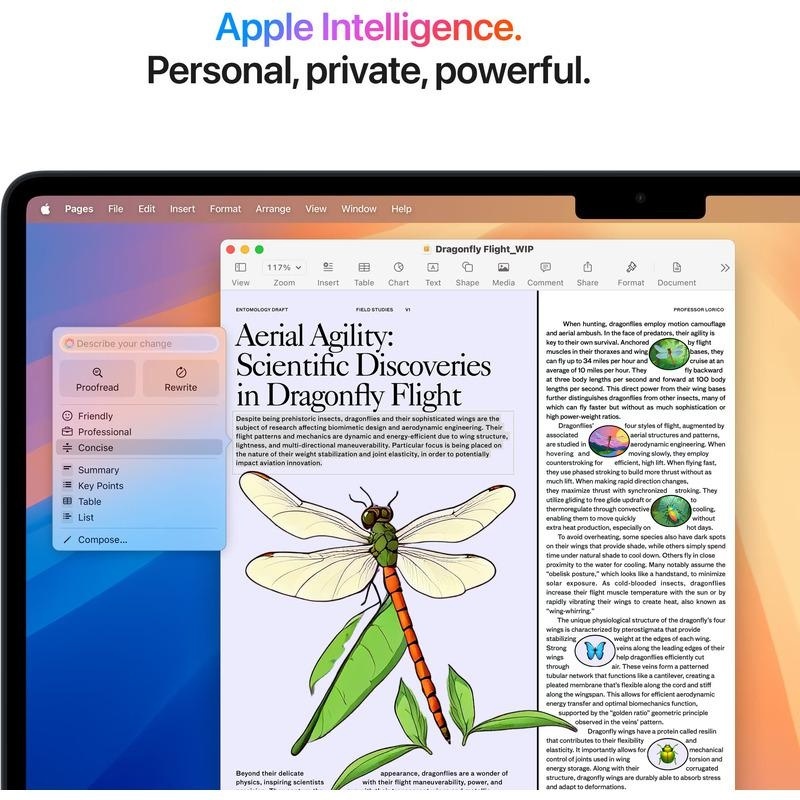 MacBook Air 15.3" Retina/Apple M4 (CPU 10-core, GPU 10-core, Neural Engine16-core)/32GB/1TB - Midnight - INT KB (2025) (Cto from MC6L4RO/A) - Img 6