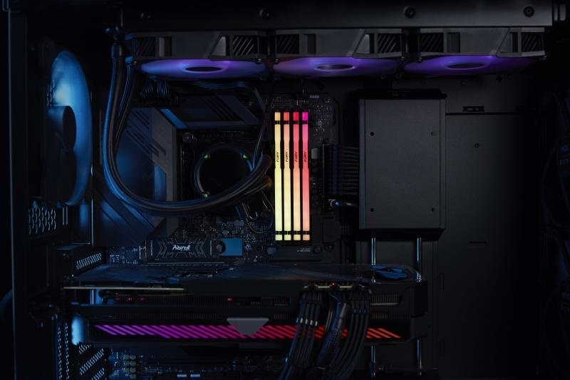 Memorie KINGSTON 32GB DDR5 6000MHz CL30 Dual Channel Kit FURY Beast RGB - Img 6