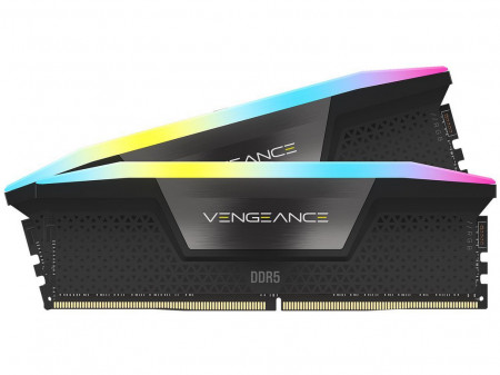 Memorie RAM DIMM Corsair VENGEANCE 32GB(2x16)DDR5 6000MHz, CL36 1.35V XMP 3.0 BLACK