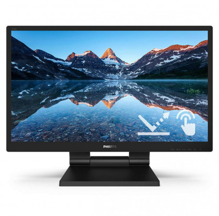Monitor 23.8" PHILIPS 242B9TL, IPS, WLED, 16:9, FHD 1920*1080, 5 ms, 250cd/mp, 1000:1, 178/178, EasyRead, LowBlue Mode, multitouch 10 puncte ,Stylus, Finger, Glove*, USB, VGA, DVI, DP, HDMI, 2* USB, Headphone out,boxe 2*2W, Kensington lock, VESA 100x100,