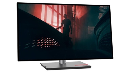 Monitor Lenovo ThinkVision P27h-3027" IPS, QHD (2560x1440), 16:9, Brightness: 350 nits, Contrast ratio: 1000:1, Response time: 4 ms (Extreme mode) / 6 ms (Typical mode) / 14 ms (off mode), Dot / Pixel Per Inch: 109 dpi, Color Gamut: 99% sRGB, 99%