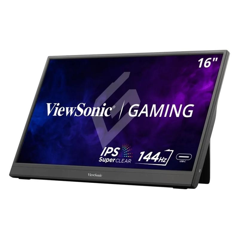 Monitor ViewSonic 15.6" VX1654, Diagonal (inch): 15.6, Diagonal (cm): 39, Aspect ratio: 16:9, Panel: IPS, Resolution: 1920x1080, Refresh Rate: 144Hz, Response time GtG: 4ms, Brightness (max): 250 cd/m², Contrast (static) : 800:1, Contrast (dynamic): - Img 3