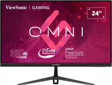 Monitor ViewSonic 24" VX2428, Diagonal (inch): 24, Diagonal (cm): 61, Aspect ratio: 16:9, Panel: IPS, Resolution: 1920x1080, Refresh Rate: 180Hz, Response time MPRT: 0.5ms, Brightness (max): 250 cd/m², Contrast (static) : 1000:1, Contrast (dynamic):