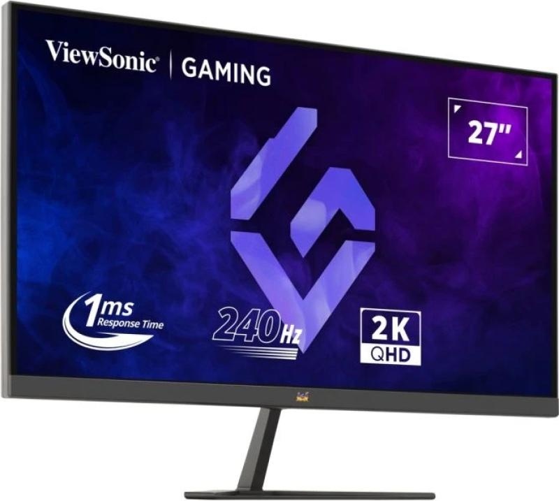 Monitor ViewSonic 27" VX2758A-2K-PRO-3, Diagonal (inch): 27, Diagonal (cm): 69, Aspect ratio: 16:9, Panel: IPS, Resolution: 2560x1440, Refresh Rate: 240Hz, Response time MPRT: 1ms, Brightness (max): 300 cd/m², Contrast (static) : 1000:1, Contrast - Img 3