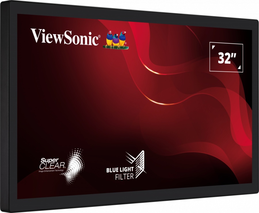 Monitor ViewSonic 32" TD3207, Touch: 10pts, Diagonal (inch): 32, Diagonal (cm): 81, Aspect ratio: 16:9, Panel: VA, Resolution: 1920x1080, Refresh Rate: 60Hz, Response time GtG: 5ms, Brightness (max): 450 cd/m², Contrast (static) : 3000:1, Contrast - Img 3