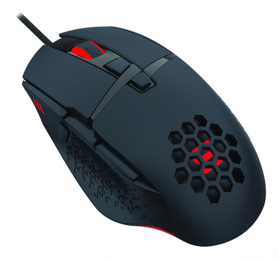Mouse gaming Serioux Tobis, Senzor Sunplus 192, 1000-6400 DPI, switch HUANO, pana la 20 milioane de click-uri, 8 Butoane, 3 moduri de iluminare RGB, cablu USB 1.5M, plug and play, compatibil cu Windows 2000/XP/9X/VISTA/7/8/10 - Img 3
