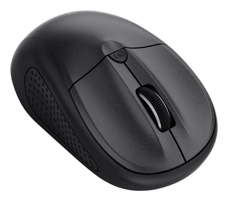 Mouse Trust cu Bluetooth, ambidextru, 3 butoane (neprogramabile), DPI ajustabil (max. 1600), functioneaza cu 2 baterii AAA (incluse in pachet), negru - Img 8