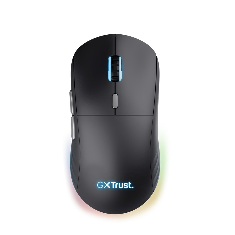 Mouse Trust GXT980 REDEX wireless, USB 2.0, rezolutie maxima 10000 DPI, 6 butoane, iluminare full RGB , negru - Img 3
