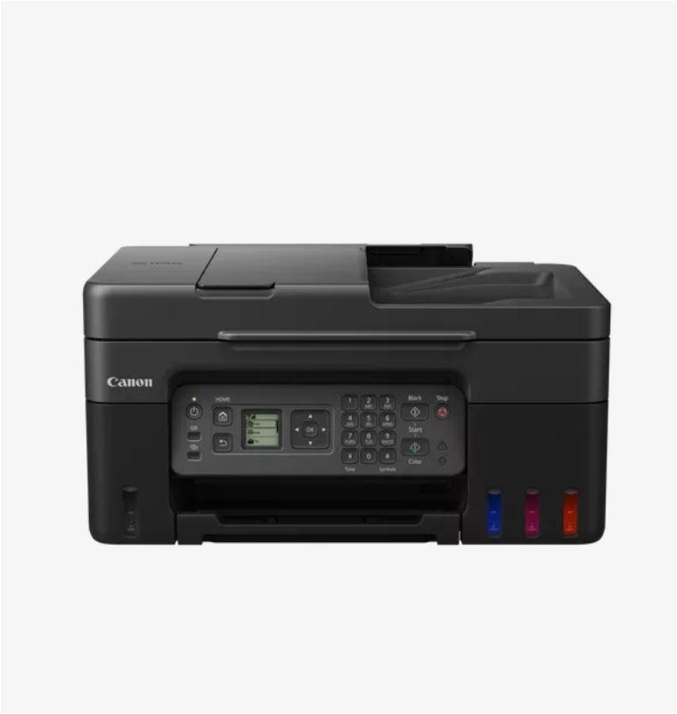 "Multifunctional inkjet color CISS Canon PIXMA G4470 , dimensiune A4(Printare, Copiere, Scanare, Fax), viteza imprimare 11ipm alb-negru, 6ipm color,rezolutie printare 4800x1200 dpi, imprimare fara margini, alimentarehartie 100 coli, ADF 35 coli, scanner - Img 3