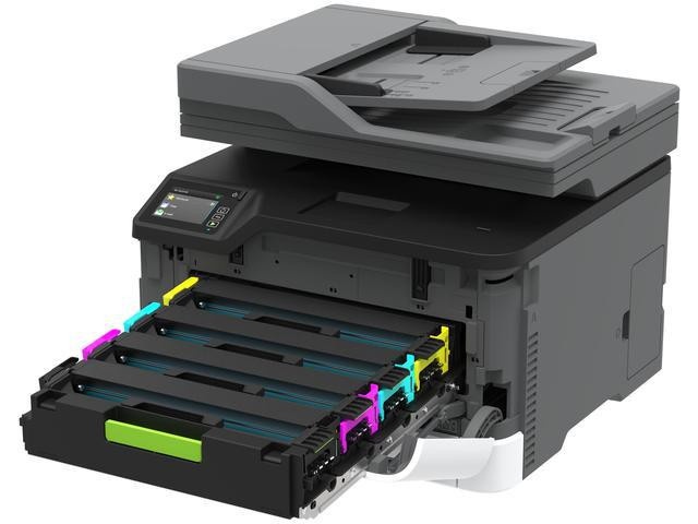 Multifunctional laser color lexmark CX431adw, 3 ani garantie. Dimensiune: A4, Copiere color/ Fax/ Imprimare color/ Scanare color, Viteza mono/color:24.7 ppm/ 24.7 ppm , Rezolutie: Black: 4800 CQ (2400 x 600 dpi), 600 x 600 dpi, Colour: 600 x 600 dpi, - Img 3