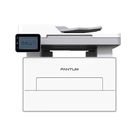 Multifunctional laser mono Pantum BM4300ADW A4, 33ppm, Procesor 800MHz, memorie 512MB, Limbaje PCL5e,PCL6,PS3,PDF1.7,GDI, Duplex, DADF, ADF 50 coli,Tava alimentare de 250 coli si tava iesire de 120 coli, Ecran tactil de 3.5 inchi, Recomandat pentru maxim