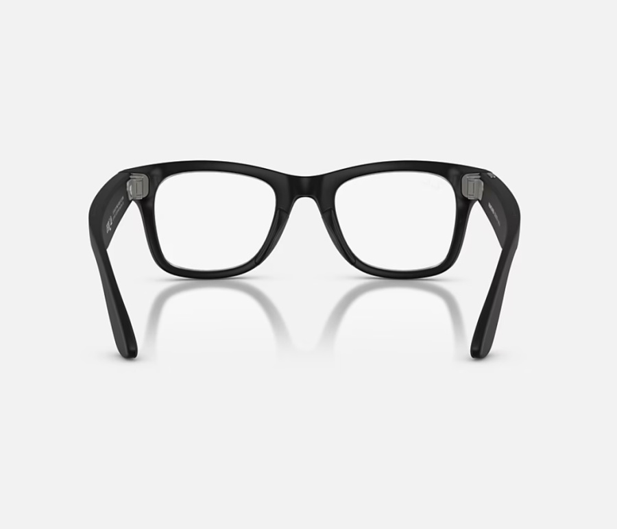 ORW4012 META WAYFARER High Bridge Fit - Matte Black - Clear Gen 2 - Img 3