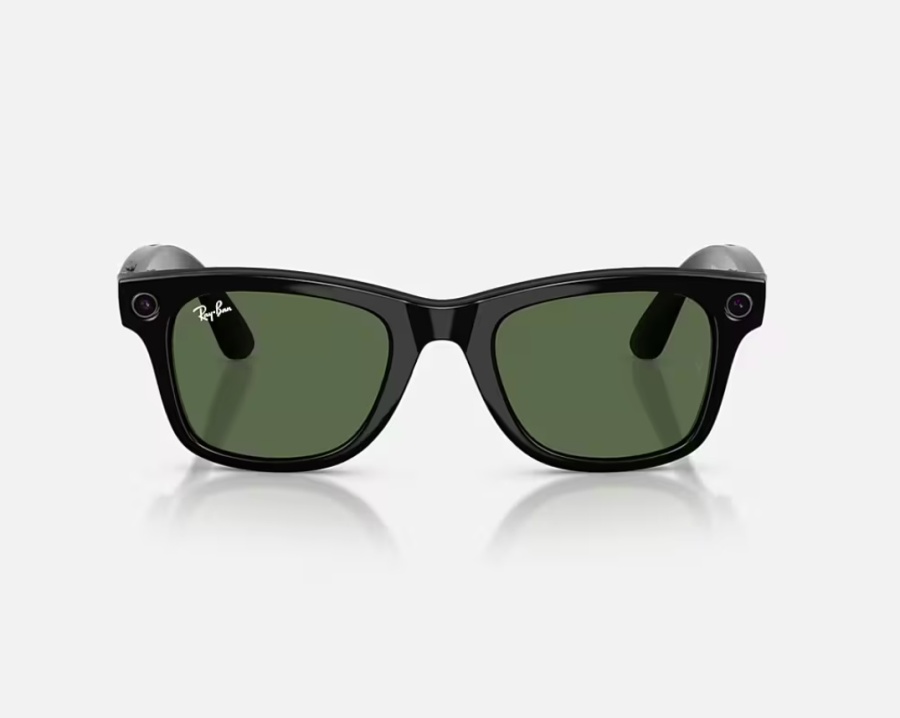 ORW4012 META WAYFARER High Bridge Fit - Shiny Black - G-15 Green Gen 2 - Img 2