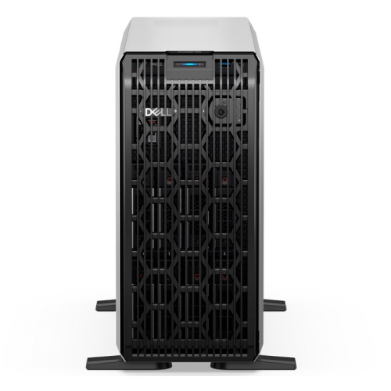 PowerEdge R360 Server; Trusted Platform Module 2.0 V6; 3.5 Chassis with up to 4 Hot Plug Hard Drives, Front PERC; Intel Xeon 6 Performance 6315P 2.8G, 4C/4T, 12M Cache, Turbo, (55W) DDR5-4800; 16GB UDIMM, 5600MT/s ECC; PERC H355 Controller Front; 2TB - Img 3