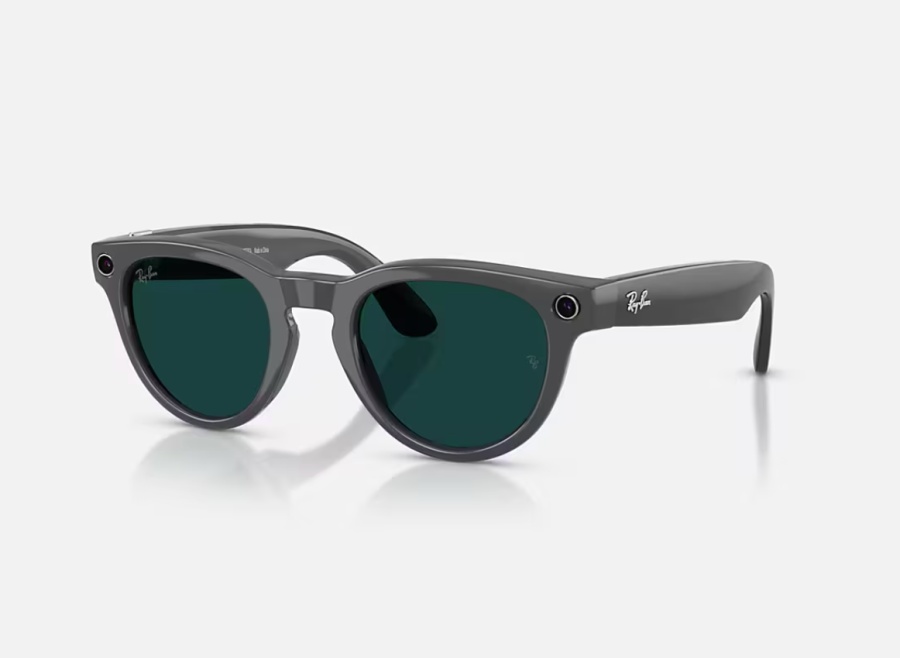 Ray-Ban Meta Headliner Gen 2 AI Glasses Shiny Asteroid Grey/Clear/Emerald Transitions RW4013 6702CE 50 - Img 2