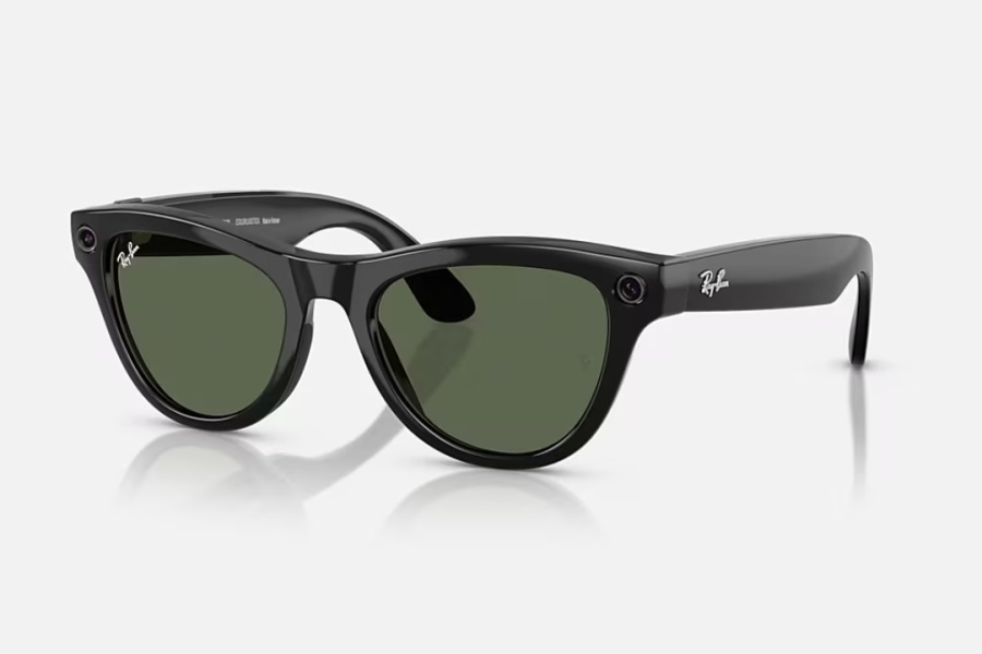 Ray-Ban Meta Skyler AI Glasses Black/Green G15 - Img 4