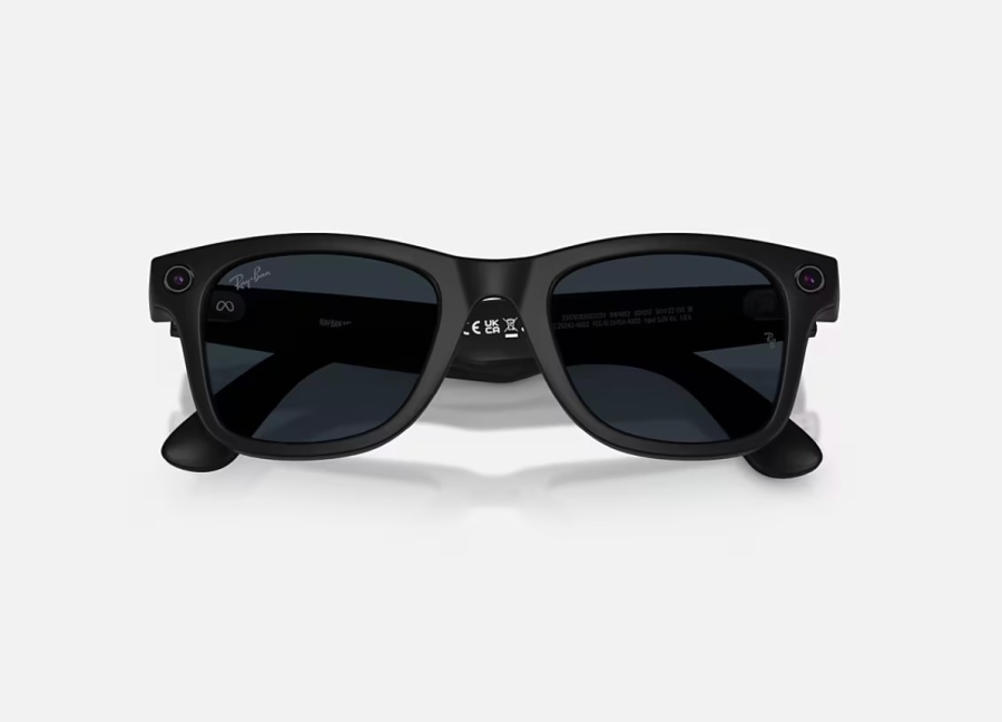 Ray-Ban Meta Wayfarer Gen 2 High Bridge FIT Matte Black Clear/Grey Transitions 50-22 - Img 8
