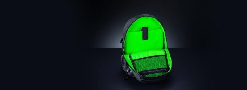 Rucsac laptop gaming Razer Rogue V3, pentru laptopuri de maxim 15.6", material poliester, material interior TPU, rezistent la apar, ezistent la rupere, logo reflectorizant, dimensiuni 320 x 46 0x 170mm, negru - Img 5