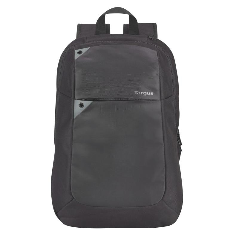 Rucsac laptop Targus Intellect, pentru laptopuri de 15.6", capacitate 16 litri, material poliester, dimensiuni: 30.5 x 11 x 42.5 cm, greutate 0.47 kg, negru/gri - Img 11