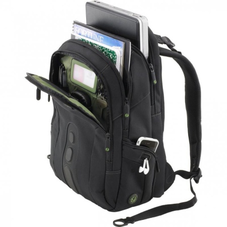 Rucsac notebook Targus, TBB013EU, 15-15.6", Black, Material rezistent, multiple buzunare, EcoSpruce - Img 3