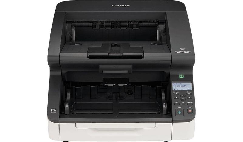 Scanner Canon DR-G2110, dimensiune A3, tip sheetfed, viteza scanare: 110ppm alb-negru si color, duplex, omitere pagini goale, rezolutie optica 600dpi, rezolutie hardware 600x600dpi, ADF 500 coli, senzor CIS, software: Driver ISIS, driver TWAIN (32/64 de - Img 4