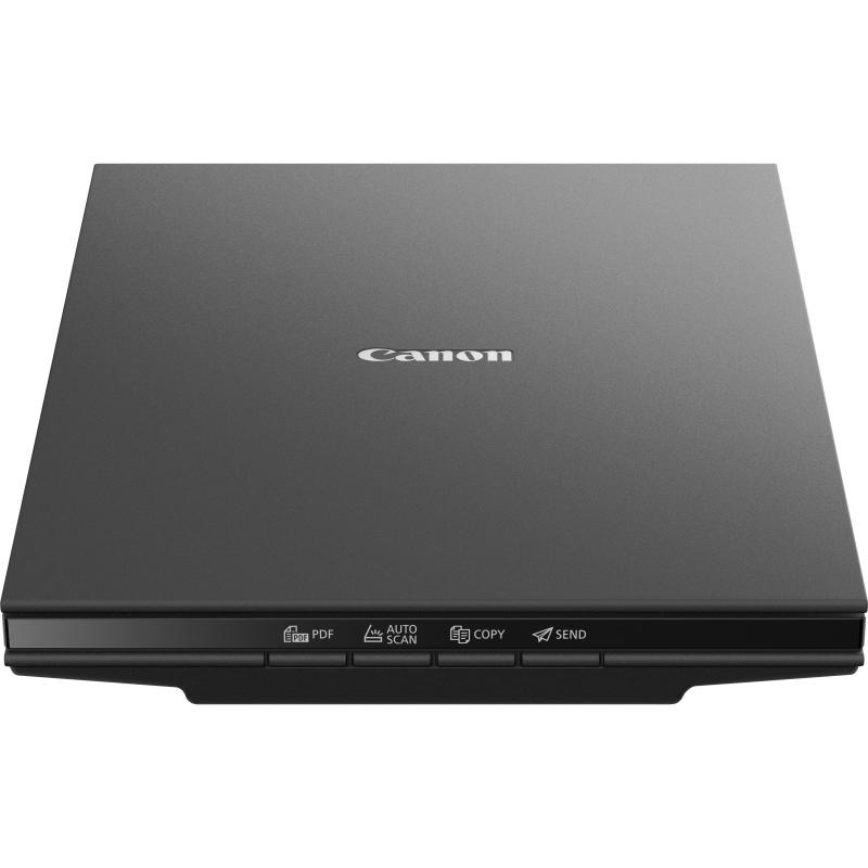 Scanner Canon Lide 300, dimensiune A4, tip flatbed, viteza scanare 2,2 msec./linie (300dpi), 14.8 msec./linie (2400 dpi), rezolutie optica 2400 x 4800dpi, senzor CIS, 4 butoane (PDF, AUTOSCAN, COPY, SEND), interfata: USB 2.0. - Img 4