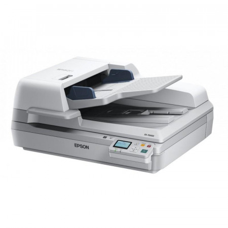 Scanner Epson DS-70000N, dimensiune A3, tip flatbed, viteza scanare: 70ppm alb-negru si color, rezolutie optica 600x600dpi, duplex, ADF 200 pagini, Scan to Email, Scan to FTP, Scan to Microsoft SharePoint, Scan to Print, Scan to Web folders, Scan to