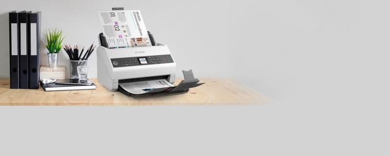 Scanner Epson DS-730N, dimensiune A4, tip sheetfed, viteza scanare: 40 ppm alb-negru si color, rezolutie optica 1200dpi, ADF Single Pass 100 pagini, duplex, Scan to Email, Scan to FTP, Scan to Web folders, Scan to Network folders, software: Epson Device - Img 6