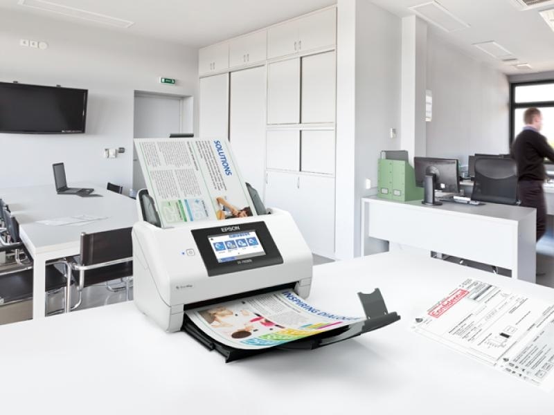 Scanner Epson DS-790WN, dimensiune A4, tip sheetfed, viteza scanare: 45ppm alb-negru si color, rezolutie optica 600x600dpi, ADF Single Pass 50 pagini, duplex, senzor CCD, Scan to Email, Scan to Email, Scan to FTP, Scan to Microsoft SharePoint®, Scan to - Img 8