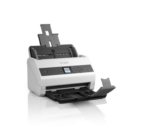 Scanner Epson DS-870, dimensiune A4, tip sheetfed, viteza scanare: 65ppm, rezolutie optica 600x600dpi, ADF 100 pagini, duplex, Fiabilitate ciclu de lucru zilnic 7.000 Pagini,Formate iesire: BMP, JPEG, TIFF, Scanare către multi TIFF, PDF, Scanare către - Img 6