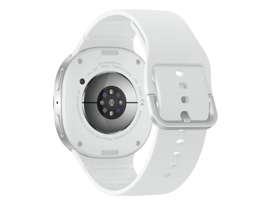 SG Watch8 44mm 1.47" L330 Silver / White strap - Img 3