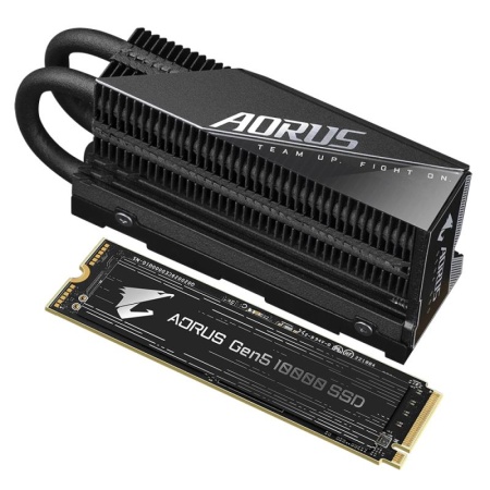 SSD GIGABYTE AORUS GEN5 2TB PCIe 5.0 x4, NVMe 2.0, rata transfer r/w: 10000/9500 MB/s - Img 5