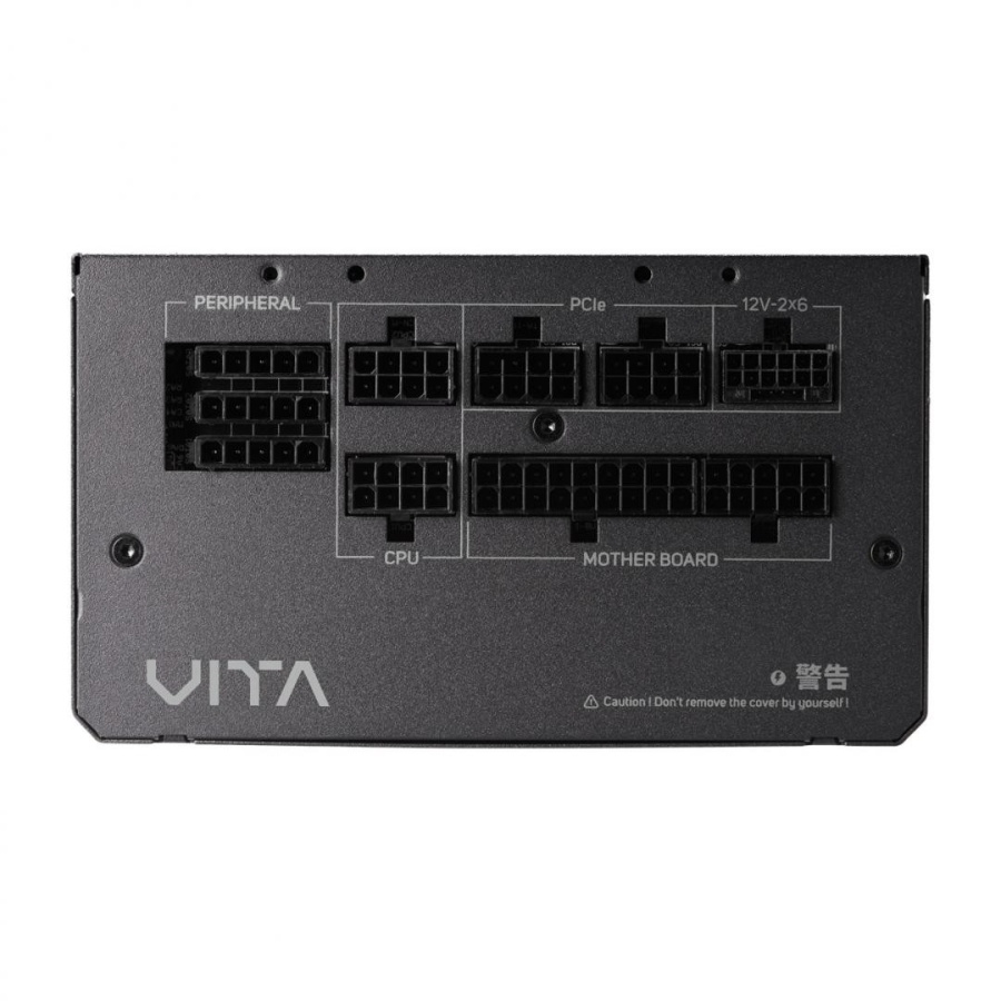 Sursa FORTRON VITA-750GM ATX12V V3.1 750W 80 PLUS Gold (90% at typical load), Modulara, Active >0.9, Frecventa Input 50-60 Hz Protectie OCP, OVP, SCP, OPP, UVP, OTP - Img 3
