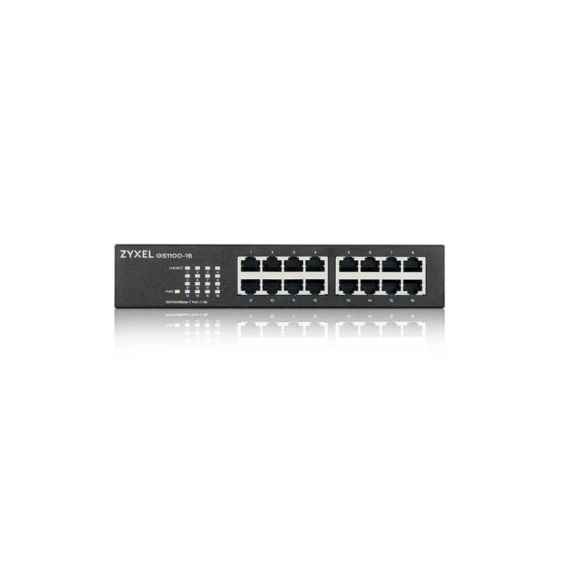 Switch ZYXEL GS1100-16, 16-port, 10/100/1000 Mbps - Img 3