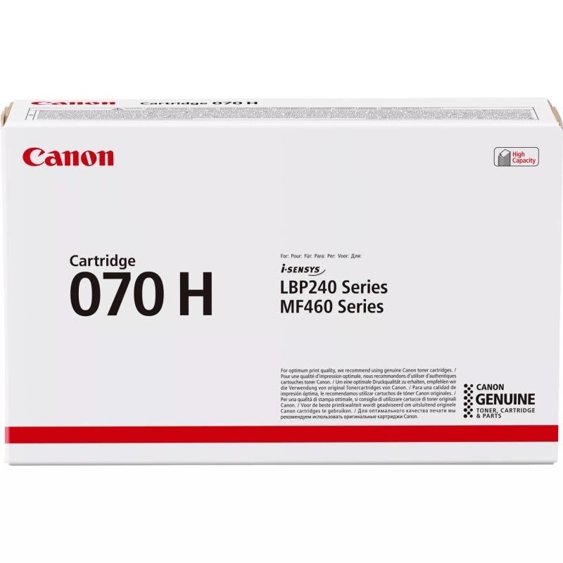 Toner Canon CRG070H black, capacitate 10.2k pagini, pentru LBP246dw, LBP243dw, MF465dw, MF463dw, MF461dw. - Img 2
