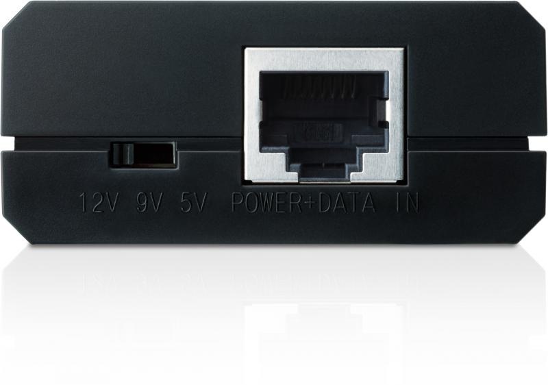 TP-Link, PoE Splitter, TL-POE10R, IEEE 802.3, 2*10/100/1000Mbps RJ45, Amperaj 2A, negru - Img 3
