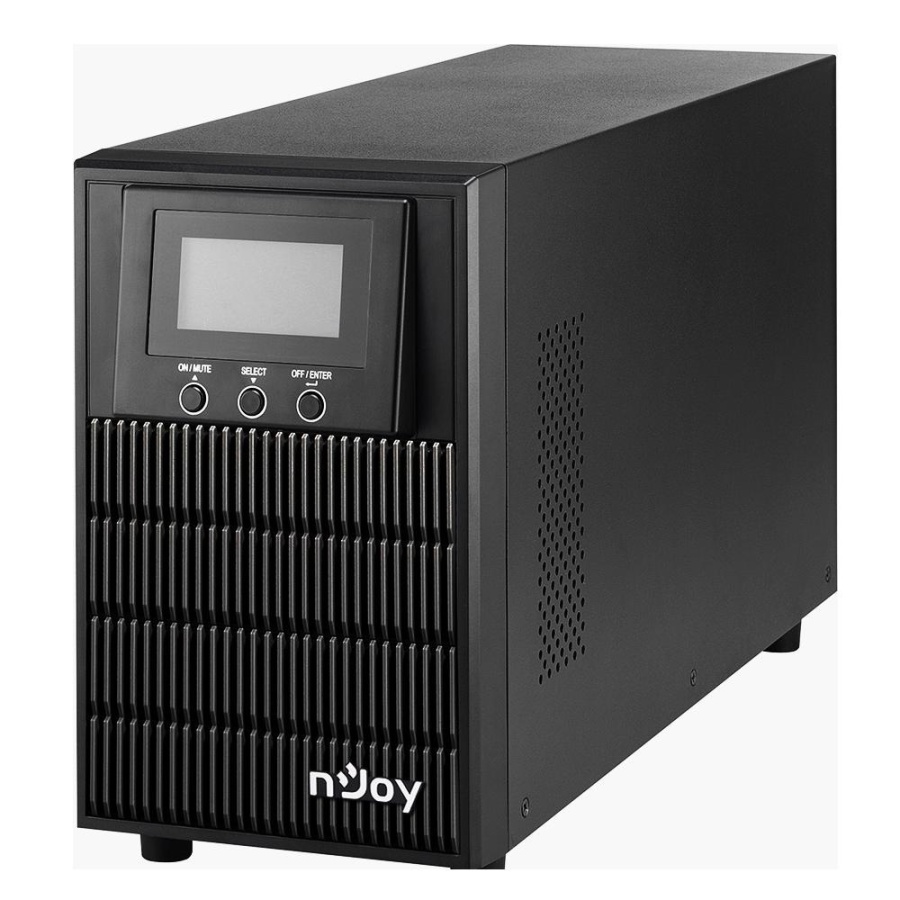 UPS nJoy Aten PRO 1000, 1000VA/800W, On-line (double convension UPS), LCD Display, 3 Prize Schuko cu Protectie, Tower, Smart SNMP &amp; USB &amp; RS- 232, Efficiency up to 88%, Software management - Img 3