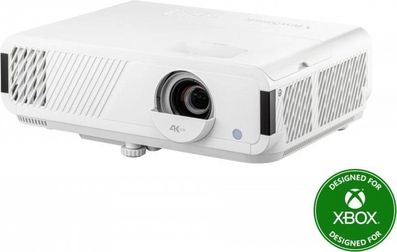 Videoproiector ViewSonic PX749-4K, 4K 3840* 2160, 4.000 lumeni, 12.000:1, lampa 4.000- 20.000 ore Ecomode, zoom optic 1.3x, dimensiune imagine 300", distanta proiectare 0.75m-9.76 m, 28-33 dB, 2* HDMI, USB Tip C: 1 (5V/2A), audio out, USB Tip A - Img 3