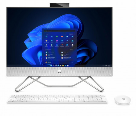 All-in-One HP 240 G9 23.8 inch Non-Touch IPS cu procesor Intel Core i5-1235U RAM, 16GB, SSD 512GB, Microsoft Windows 11 Pro 64bit, Starry White
