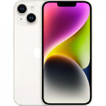 Apple iPhone 14 6.1" 6GB 256GB Starlight (White)